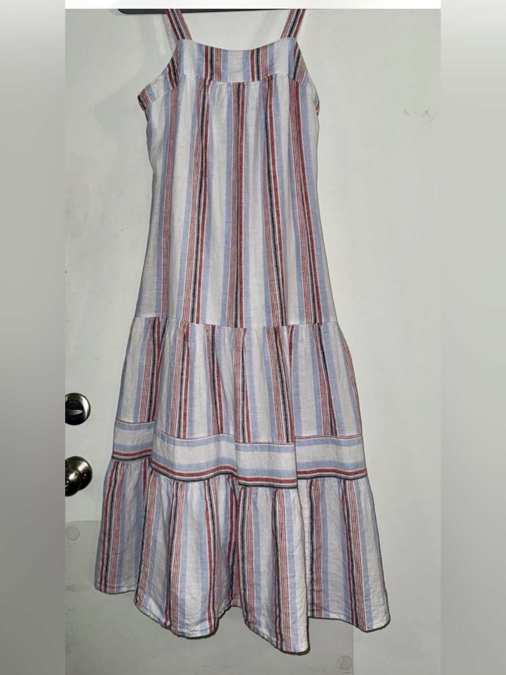Ladies Size Petit Small Maxi Dress * Crown & Ivy * 100% Linen